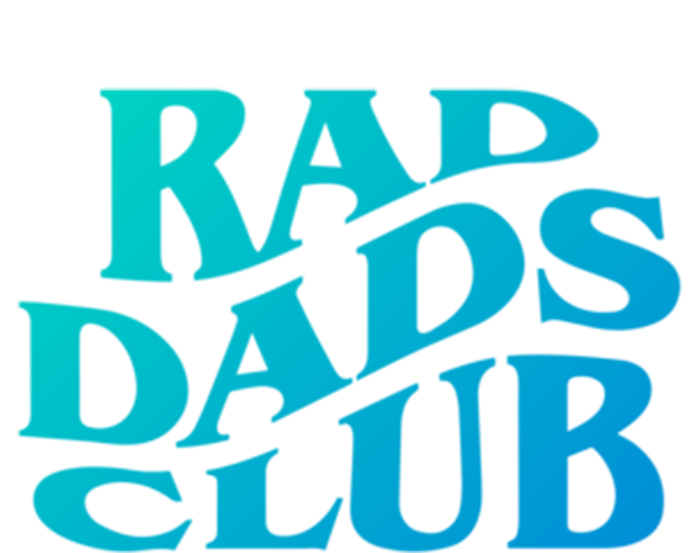 Rad Dads Club (Front+Back) Funny FatherS Day Rad Dad Cute Gift T-Shirt