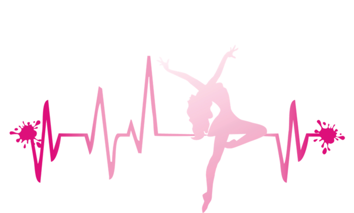 Dance Heart Beat Gift Dancing Dancer Ballet Gift T-Shirt