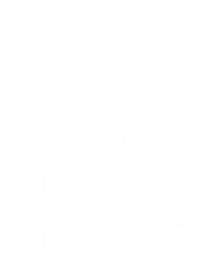 This Is What An Awesome 80 Year Old Looks Like 80th Birthday T-Shirt