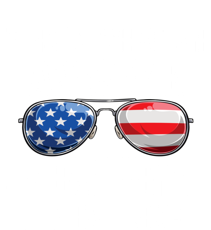 This Is What An Awesome Daddy Looks Like American Flag Usa T-Shirt