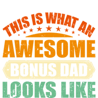 This Is What An Awesome Bonus Dad Looks Like Fathers Day Zip Tote Bag