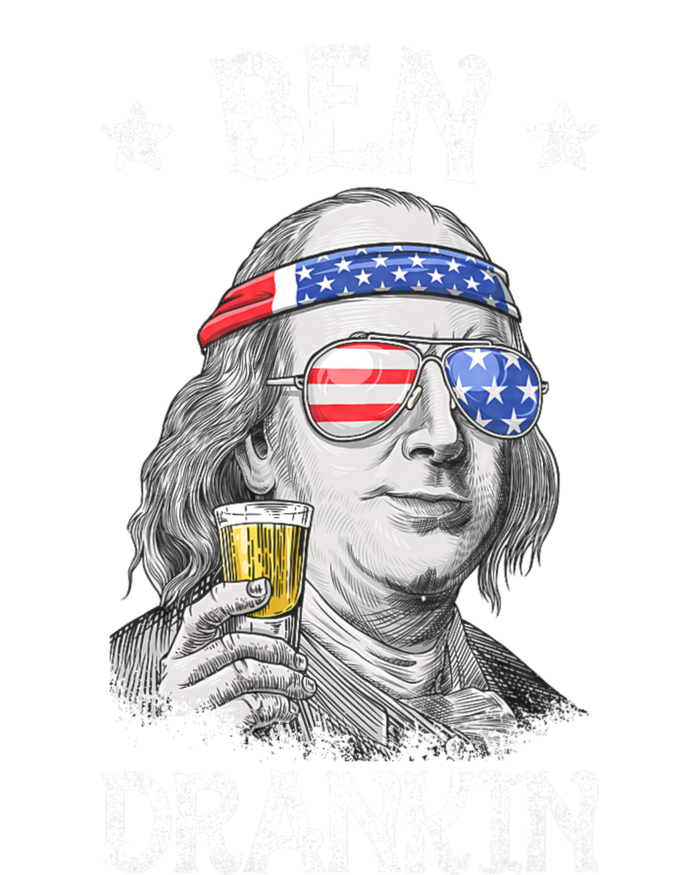 Ben Drankin 4th Of July Benjamin Franklin Usa Flag Kids Hoodie