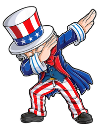 Dabbing Uncle Sam 4th Of July American Flag T-Shirt