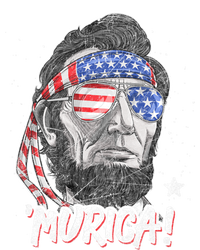 Abraham Lincoln 4th Of July Murica American Flag T-Shirt