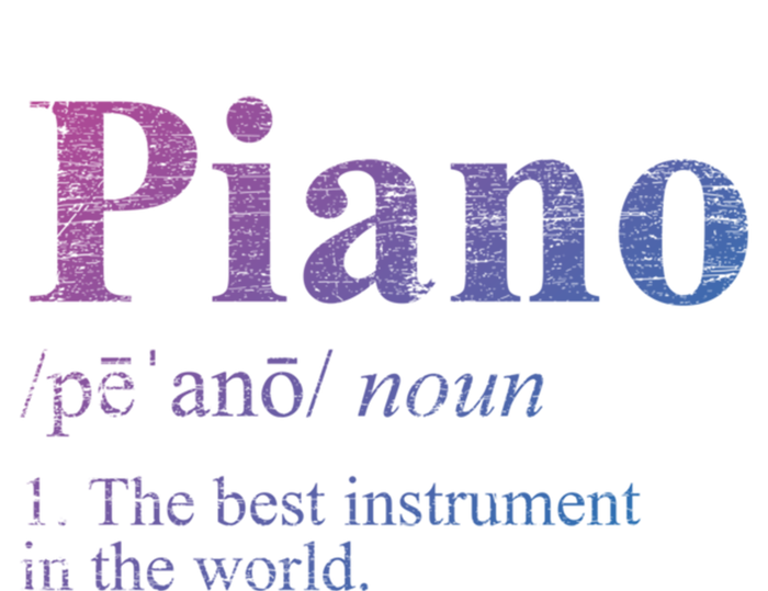 The Best Instrut In The World Piano Gift Valucap Bio-Washed Visor