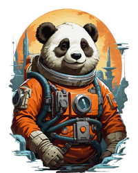 Astronaut Panda In Space Cute T-Shirt