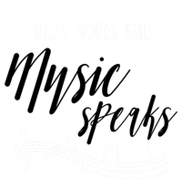 When Words Fail Music Speaks Cute Gift T-Shirt