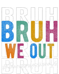 Bruh We Out Paraprofessionals Retro Last Day Of School T-Shirt