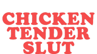 Chicken Tender Slut Funny Food Foodie V-Neck T-Shirt