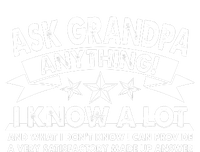 Funny Ask Grandpa Anything I Know A Lot T-Shirt