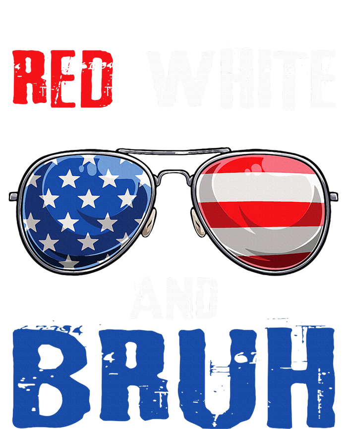 Red White And Bruh 4th Of July T-Shirt