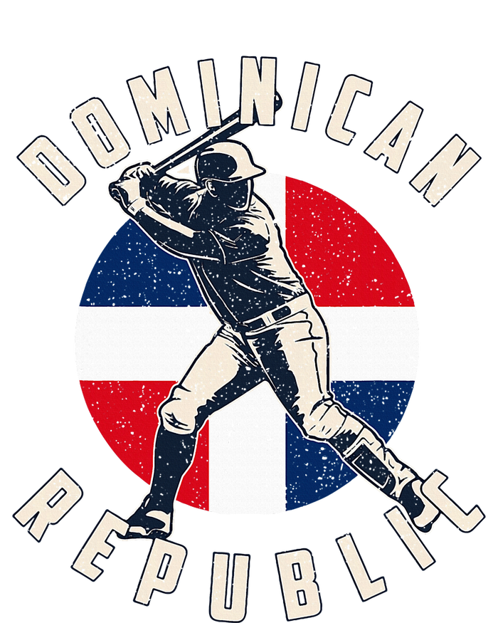 Vintage Dominican Baseball Batter Dominican Republic Flag Kids T-Shirt