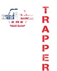 American Flag Trapping Gift For Trappers And Hunters Premium Hoodie