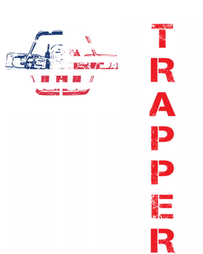 American Flag Trapping Gift For Trappers And Hunters Premium Hoodie