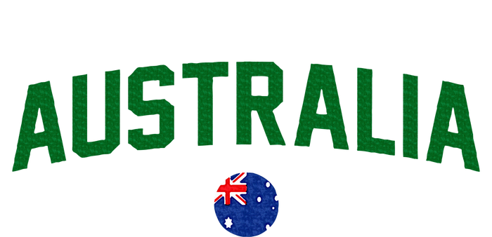 Green Yellow Australia Down Under Team Australia Flag T-Shirt