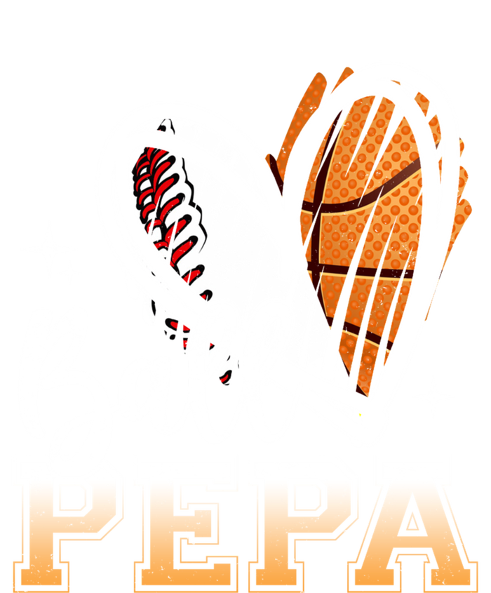 Ball Pepa Baseball Basketball Pepa Grandpa Fathers Day Gift T-Shirt