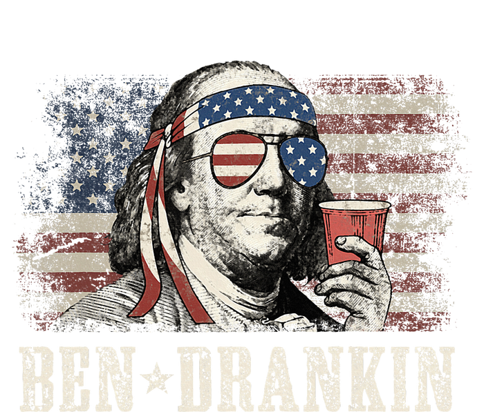 Ben Drankin Beer 4th Of July T-Shirt