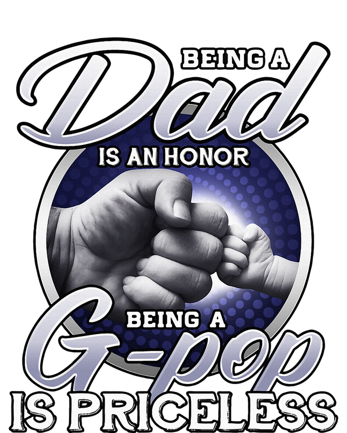 Being A Dad An Honor Being A Gpop Is Priceless Fathers Day Toddler Long Sleeve Shirt