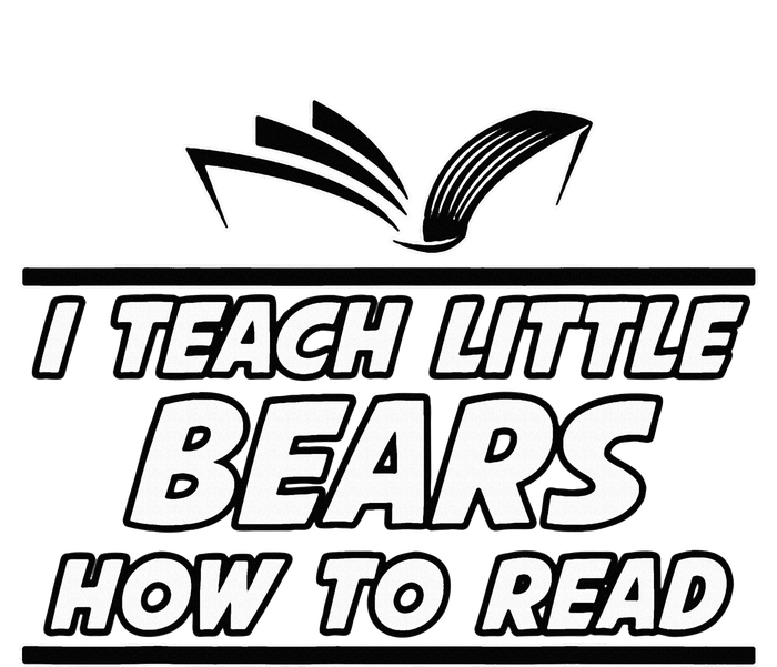 I Teach Little Bears School Spirit Reading Teacher Magnet