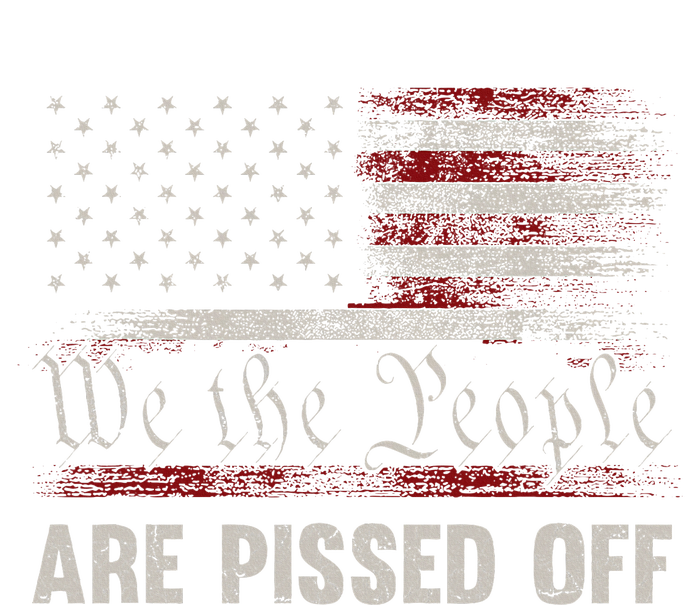 We The People Are Pissed Off Vintage Us America Flag T-Shirt