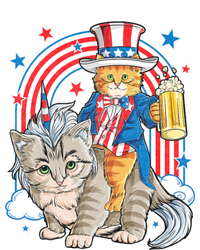 Cat 4th Of July Caticorn Unicorn Meowica T-Shirt