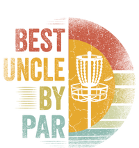 Best Uncle By Par Disc Golf Frisbee Golfer FatherS Day Cool Gift T-Shirt