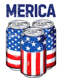 Beer American Flag 4th Of July Merica Usa Drinking T-Shirt