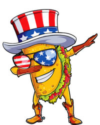 Dabbing Uncle Sam Taco 4th Of July T-Shirt