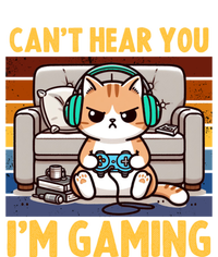 Cat Gamer Video Games Gaming I CanT Hear You IM Gaming Cool Gift Women's T-Shirt