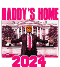 Funny DaddyS Home Trump Pink 2024 Take America Back 2024 T-Shirt