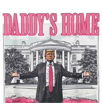 Funny DaddyS Home Trump Pink 2024 Take America Back 2024 Tall T-Shirt