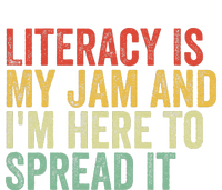 Funny Literacy Is My Jam And IM Here To Spread It Grommeted Golf Towel