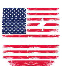 Daddy Protector Hero Fathers Day Camo American Flag Surfing Meaningful Gift T-Shirt