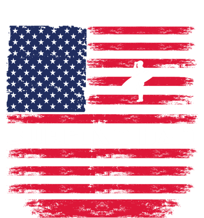 Daddy Protector Hero Fathers Day Camo American Flag Surfing Meaningful Gift T-Shirt