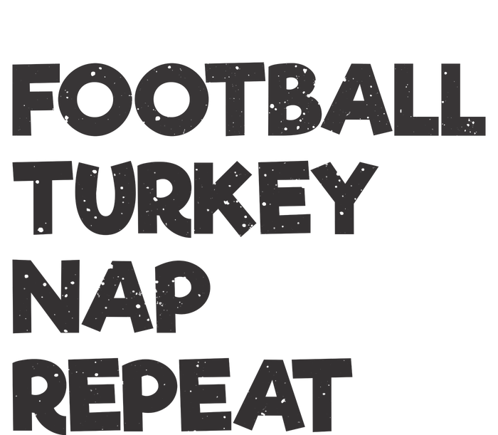 Football Turkey Nap Repeat T-Shirt