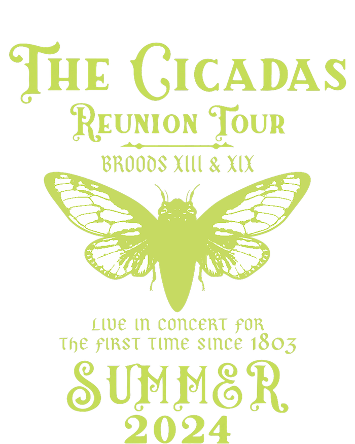 The Cicada Reunion U.S 2024 Cicada Concert Fest Women's T-Shirt