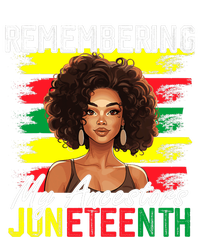 Remembering My Ancestors Juneteenth Melanin Black Women Zip Tote Bag