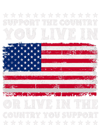 Support The Country You Live In The Country You Support Kids Hoodie