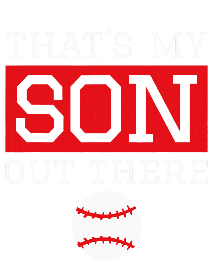 ThatS My Son Out There Baseball Gift For Mom Dad Baseball USA-Made Doggie Bandana