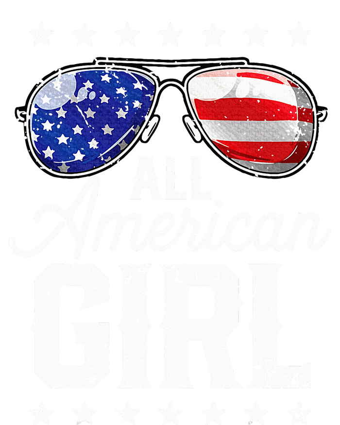 All American Girl 4th Of July Family Matching Sunglasses T-Shirt