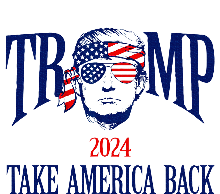 Donald Trump 2024 Take America Back American Flag Patriotic Legacy Cool Fit Booney Bucket Hat