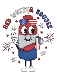 Red White And Boujee Funny 4th Of July T-Shirt