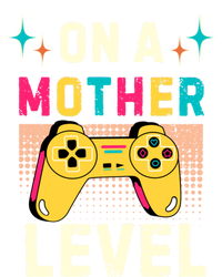 Funny Mothers Day Gamer Mom Gaming On A Mother Level Up Game Meaningful Gift T-Shirt