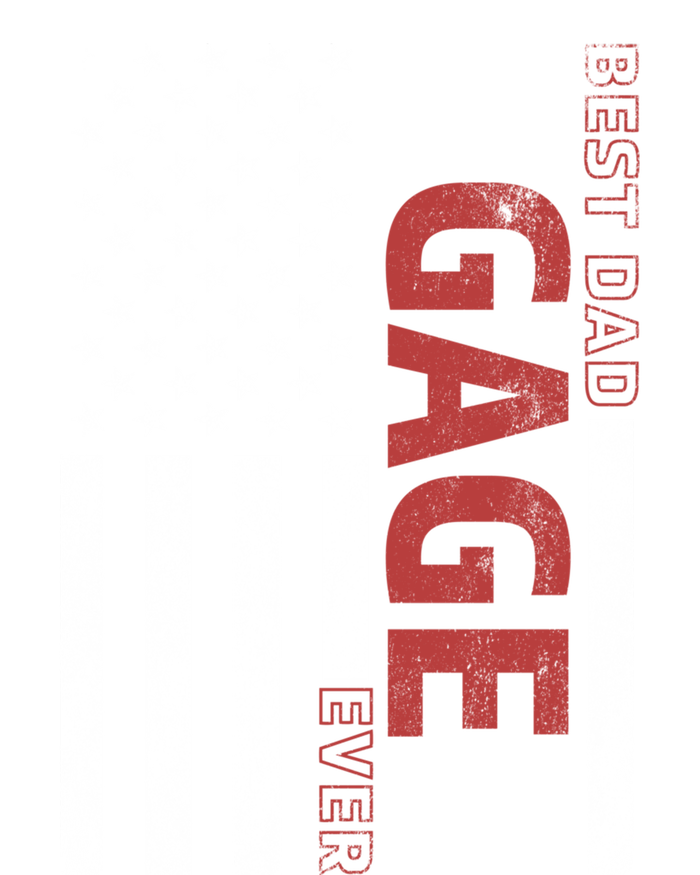 Gage Personalized FatherS Day Gift Flag Best Dad Gift Premium T-Shirt