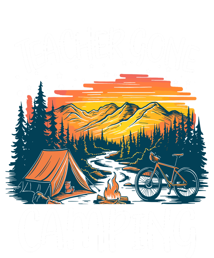 Best Teacher Gone Camping T-Shirt