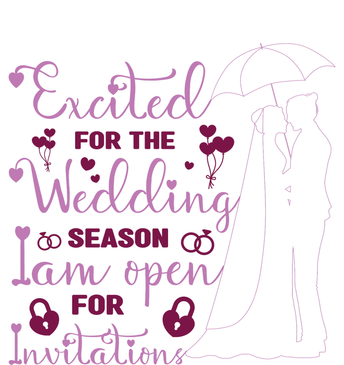 Excited For Wedding Season: Open For Invitations Mousepad