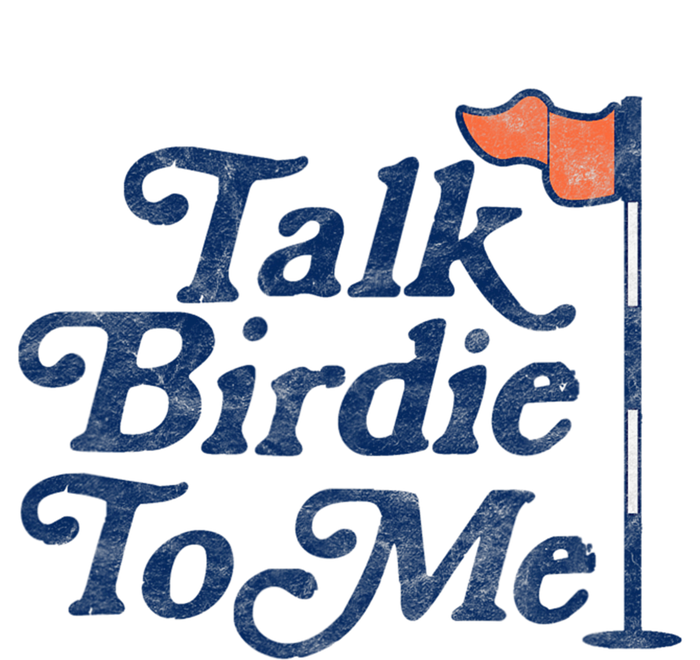 Talk Birdie To Me Funny Golfer Dad Fathers Day Golf Youth Performance Sprint T-Shirt