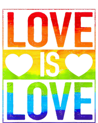 Love Is Love Lgbt Gay Lesbian Rainbow Pajama Set