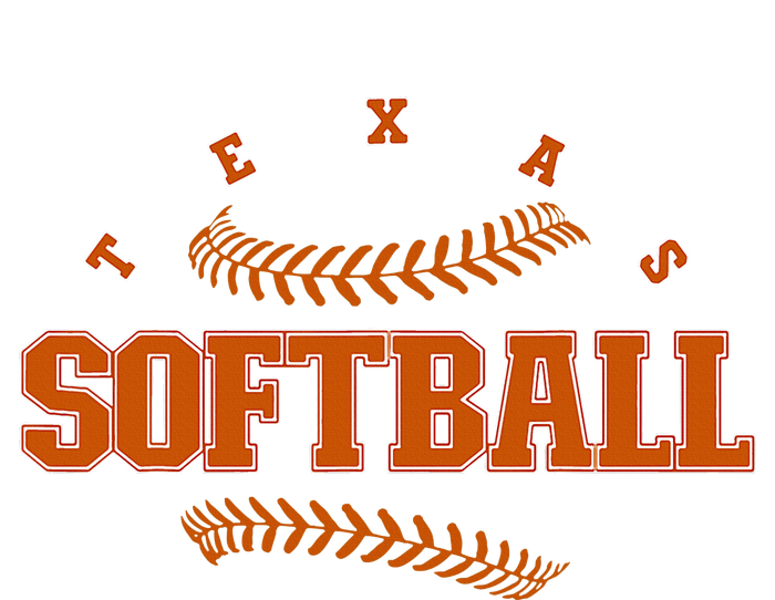 Texas Softball Vintage Softball Fan T-Shirt