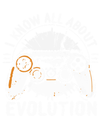 I Know All About Evolution Funny Video Game Controller Gift T-Shirt